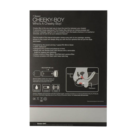 Rocks Off Cheeky Boy (Black)