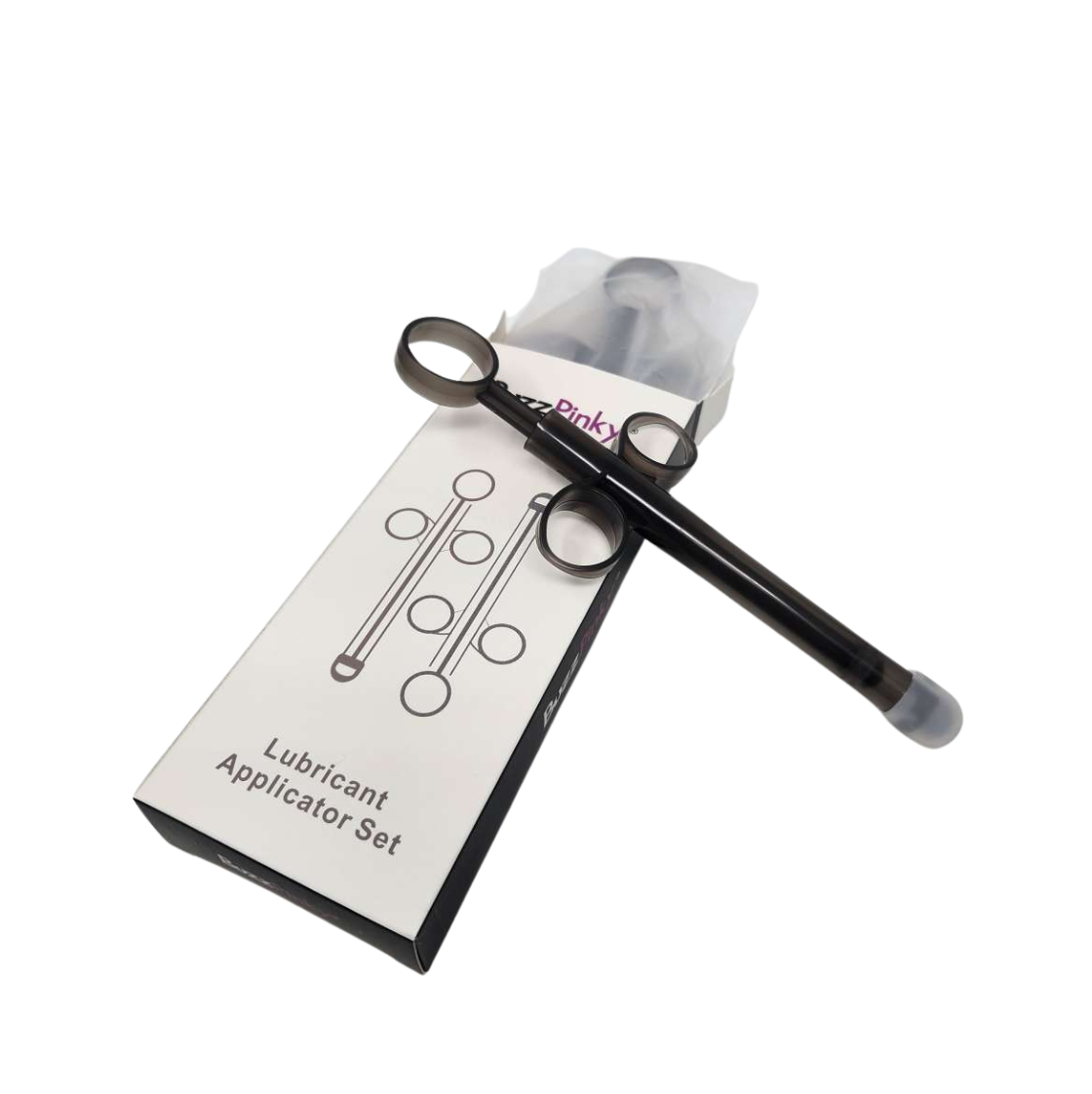 BuzzPinky Classic Lubricant Applicator Set (Black 0r Blue)