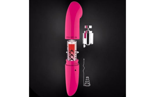 BuzzPinky Curved Bliss Single Speed Vibrator Pink BuzzPinky