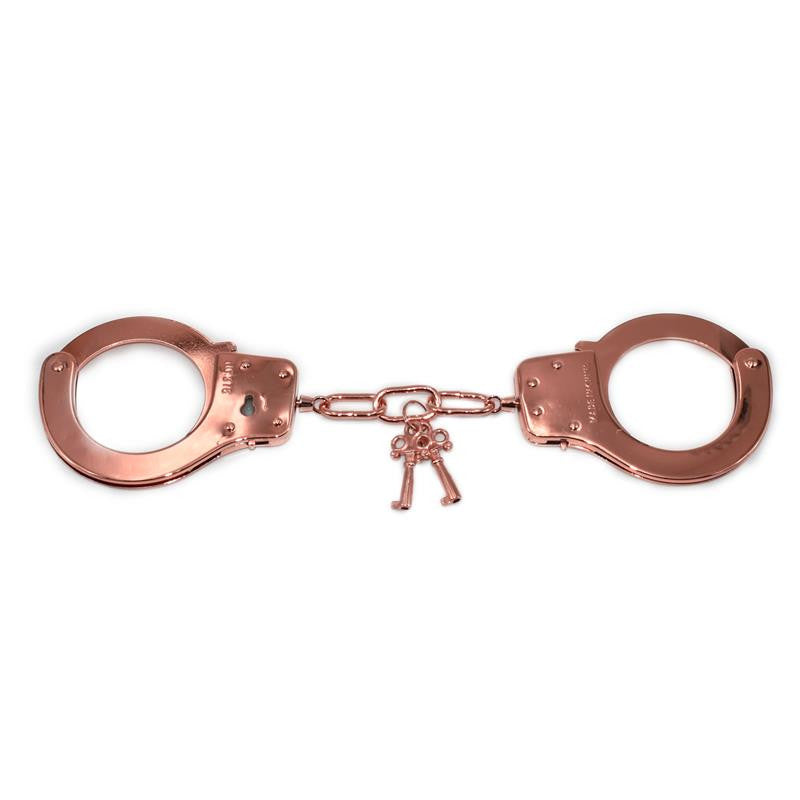 BuzzPinky Golden Lockable Cuffs BuzzPinky