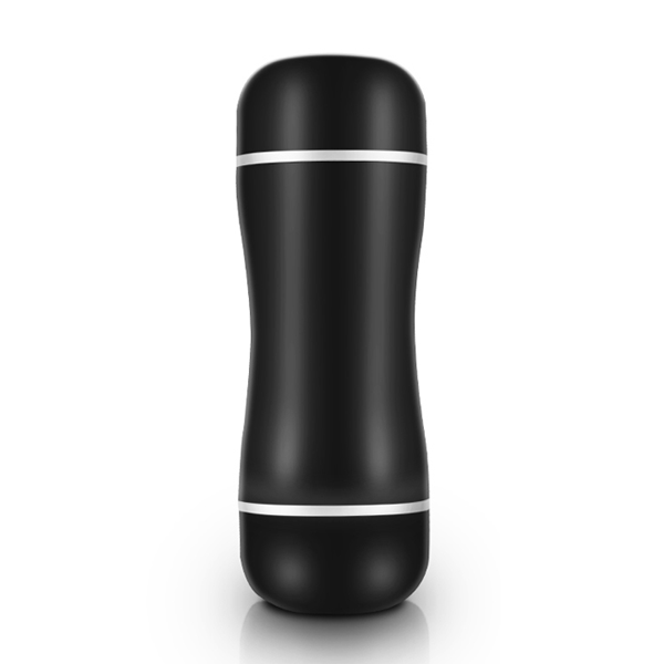 BuzzPinky Masturbation Cup 2 Ended Design Black BuzzPinky