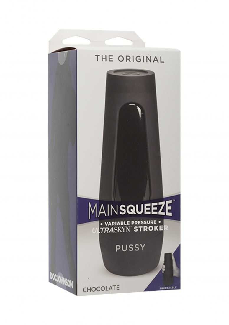 Main Squeeze The Original ULTRASKYN Stroker Pussy Chocolate main squeeze