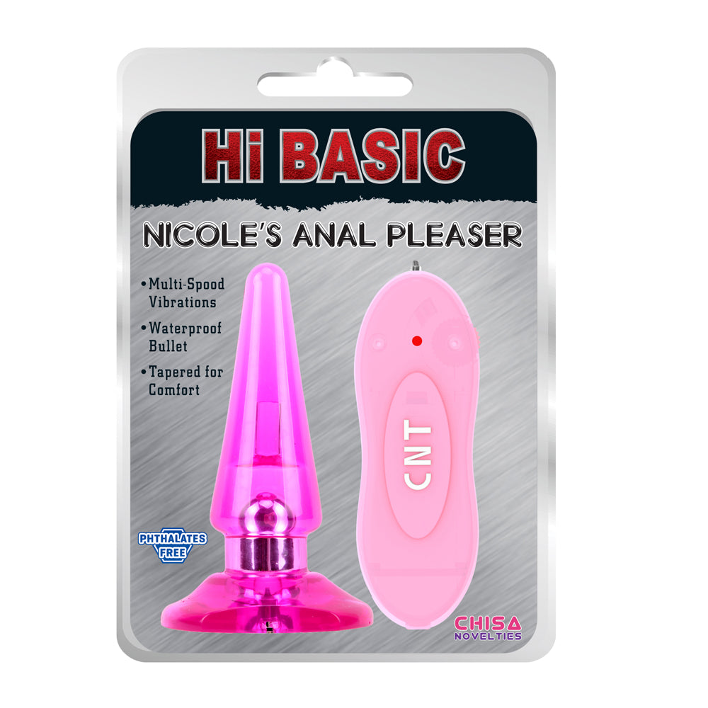 Hi Basic Nicole's Anal Pleaser-Pink or Blue