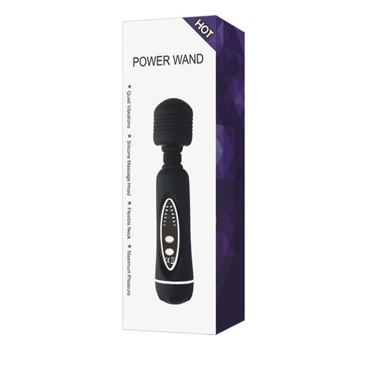 Power Wand Massager 12 Vibration Black