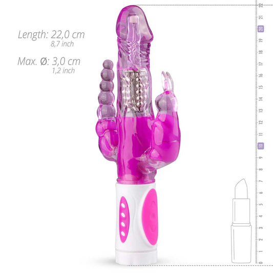 Raving Rabbit Vibrator - Purple Easytoys