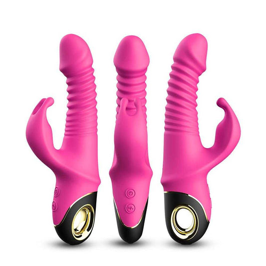 Rose Radiance Rabbit: 9 Modes & 9 Frequencies for Ultimate Pleasure BuzzPinky