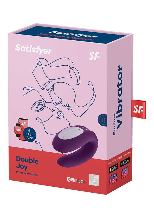Satisfyer App Enabled Double Joy Lilac Satisfyer