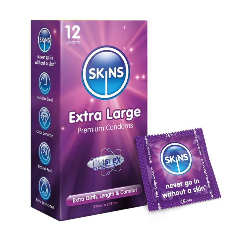 Skins Condoms Extra Large 12 Pack skins