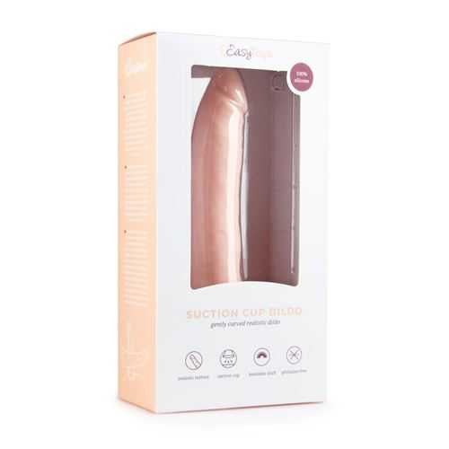 Suction Cup Dildo Flesh Easytoys