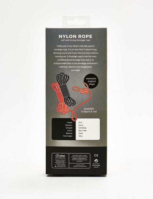 Easytoys Fetish Collection Black Bondage Rope - 10m