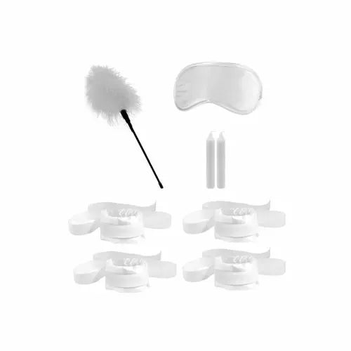 Ouch Honeymoon Bondage Kit - White