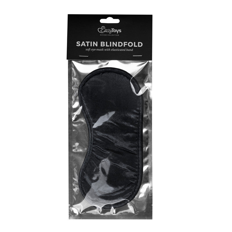 Easytoys Fetish Collection Black Satin Eye Mask
