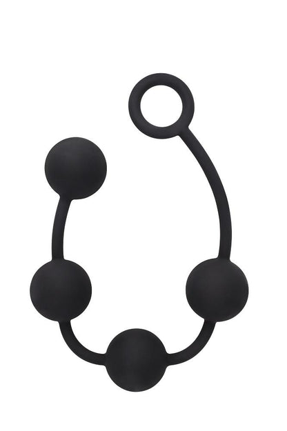 Black Mont Anal Beads (Various Sizes)