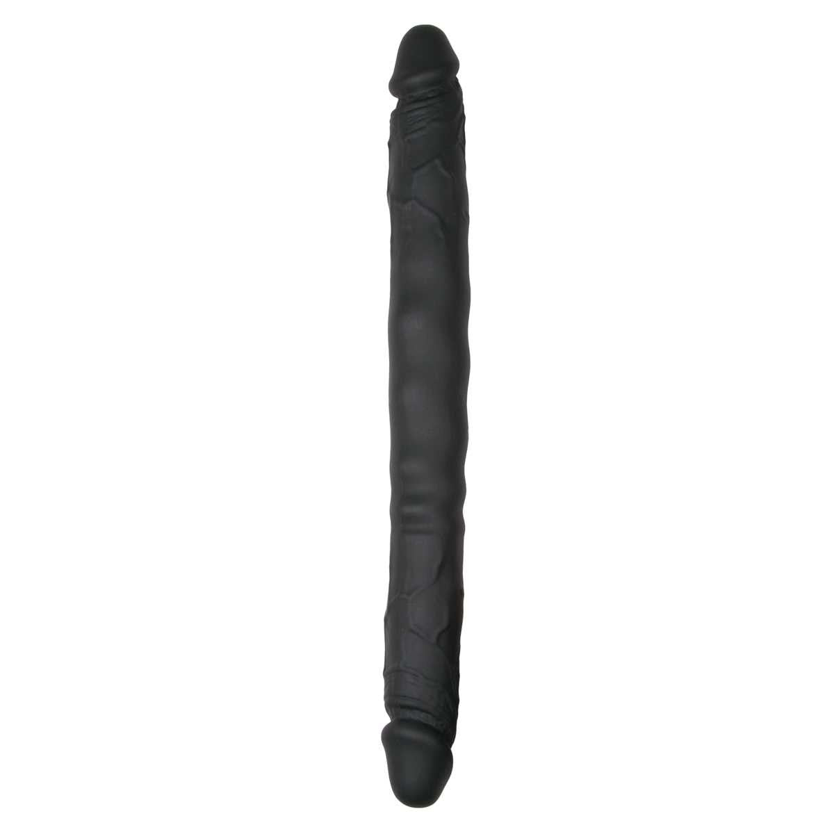 30cm Silicone Double Ended Dildo - Black Easytoys
