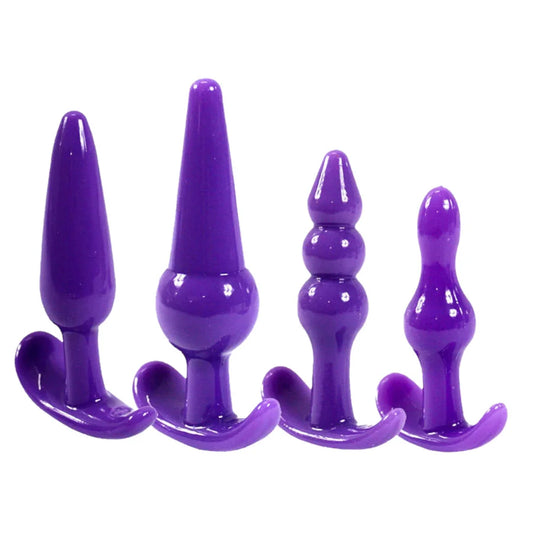 Buzz Pinky Anal Plug Set Purple
