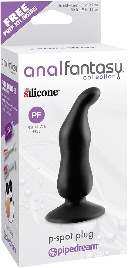 Pipedream Anal Fantasy Collection P-Spot Plug Black