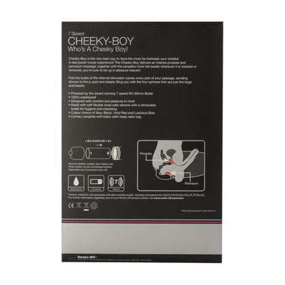 Rocks Off Cheeky Boy (Black)