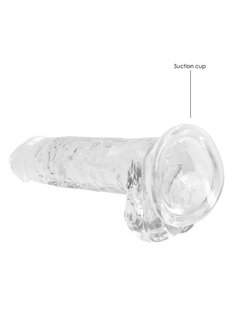 Realistic Dildo with Balls - 7''/ 18 cm