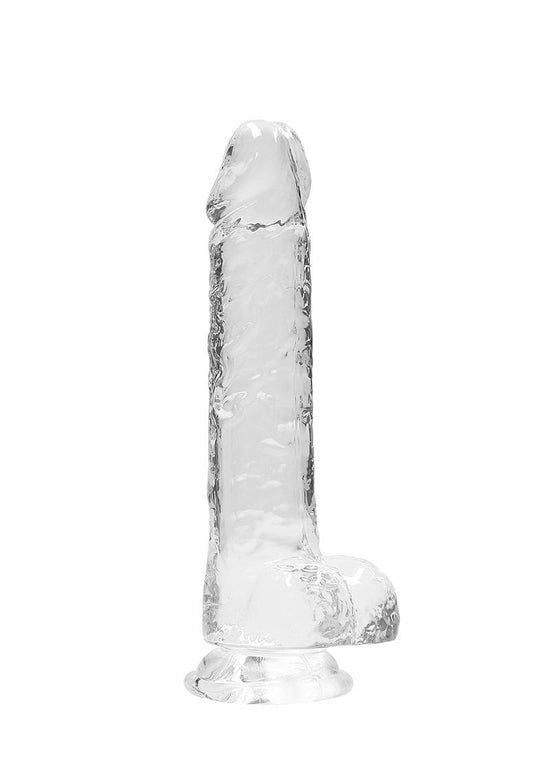 Realistic Dildo with Balls - 8"/ 20 cm
