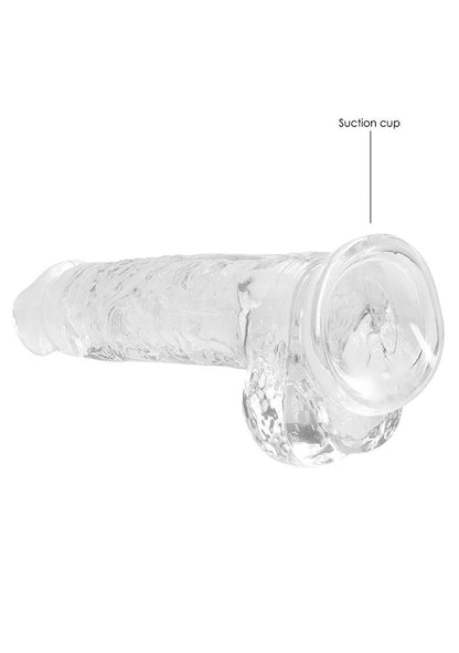 Realistic Dildo with Balls - 8"/ 20 cm