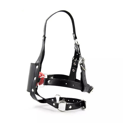 BuzzPinky Black Solid Sinner Gag