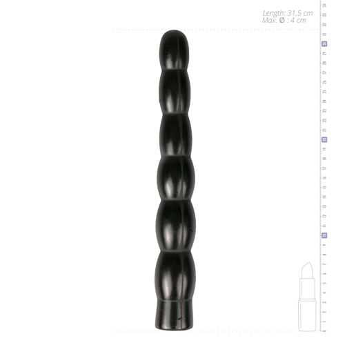 All Black Dildo 31.5 cm Black NA