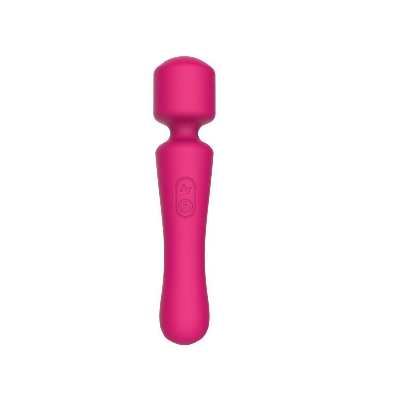 Basics IPX7 Waterproof Wand Vibrating Massager (Pink) BuzzPinky
