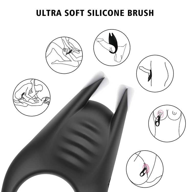 Batmen Vibrating Cock Ring 10 Speed Winyi