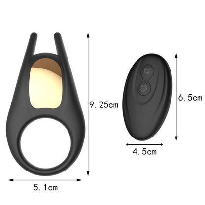 Batmen Vibrating Cock Ring 10 Speed Winyi