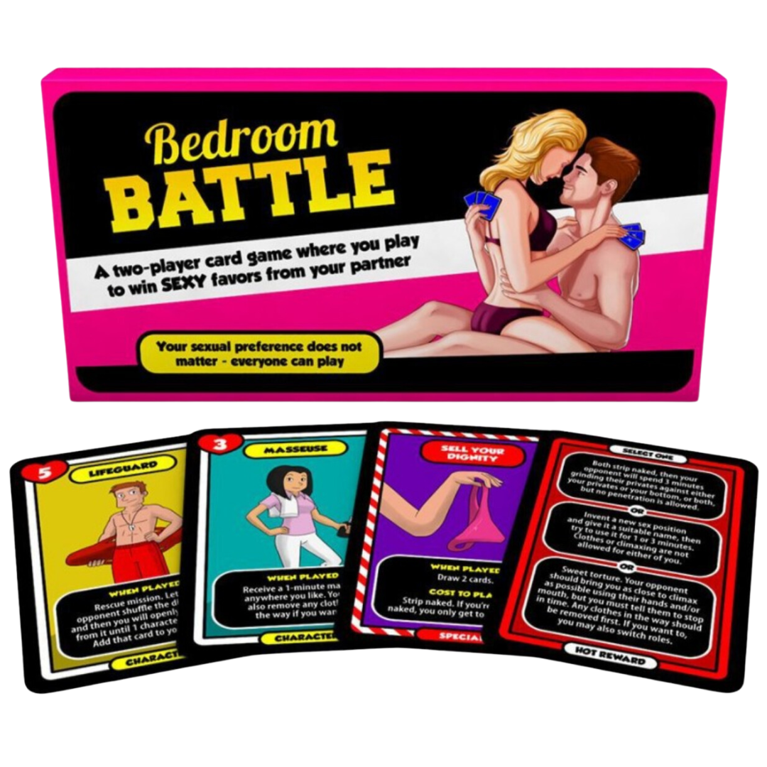 Bedroom Battle Game Card