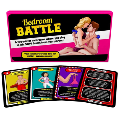 Bedroom Battle Game Card