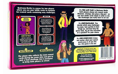 Bedroom Battle Game Card NA