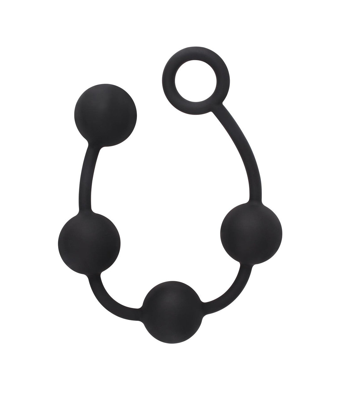 Black Mont Anal Beads (Various Sizes)