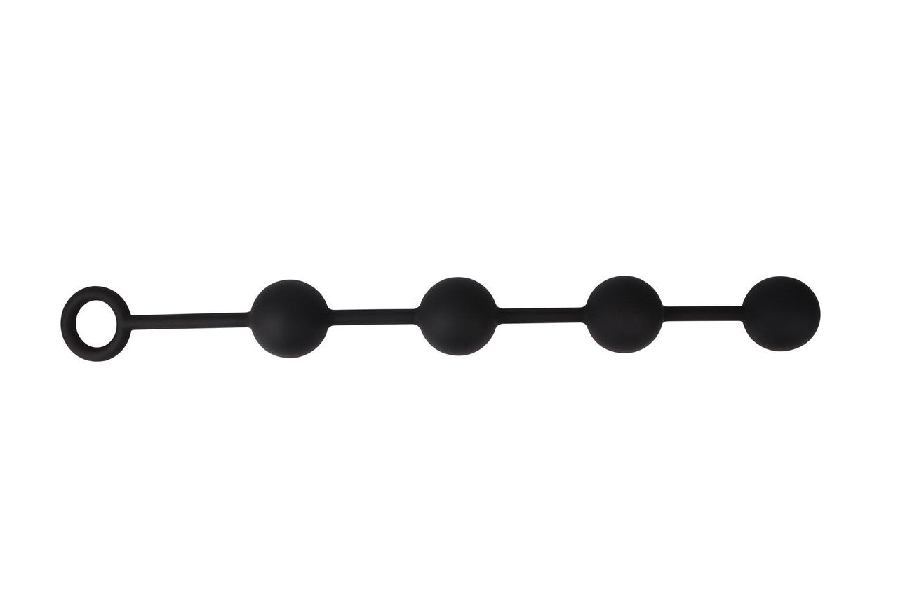 Black Mont Anal Beads (Various Sizes)