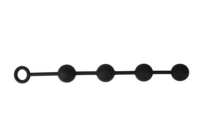Black Mont Anal Beads (Various Sizes)