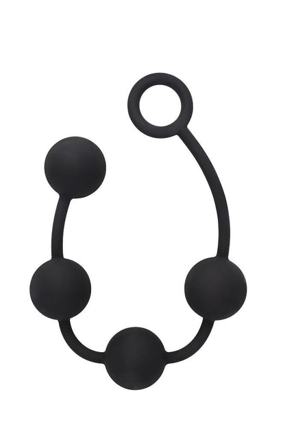 Black Mont Anal Beads (Various Sizes)
