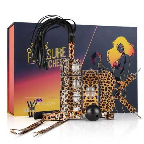 Bondage Kit Secret Pleasure Chest - Wicked Wildcat EDC