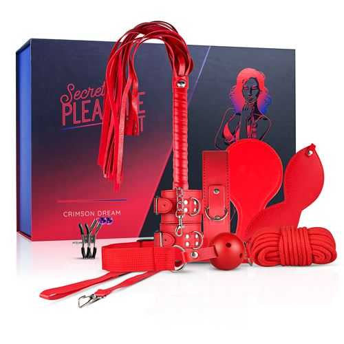 Bondage Kit Secret pleasure Chest - Crimson Dream EDC