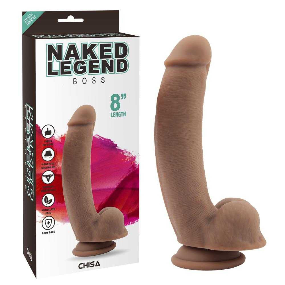 Boss Suction Cup Dildo 8" chisa