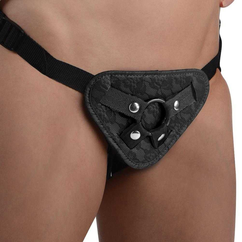 Burlesque Universal Corset Harness - Black xr brands