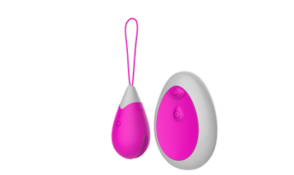 BuzzPinky 10 Speed Vibrating Egg with Remote Control BuzzPinky
