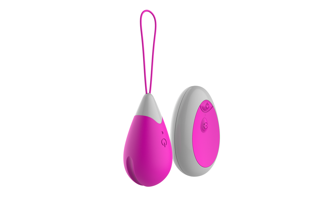 BuzzPinky 10 Speed Vibrating Egg with Remote Control BuzzPinky