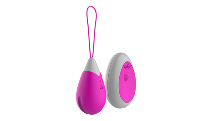 BuzzPinky 10 Speed Vibrating Egg with Remote Control BuzzPinky