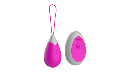 BuzzPinky 10 Speed Vibrating Egg with Remote Control BuzzPinky
