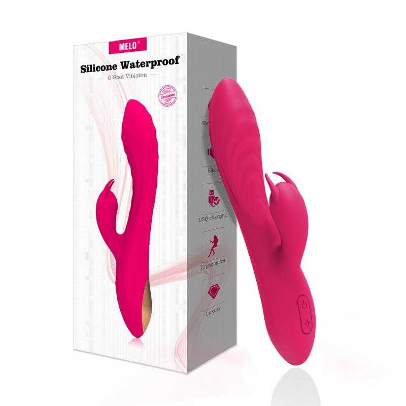 BuzzPinky 12 Mode Rabbit Vibrator Cerise BuzzPinky