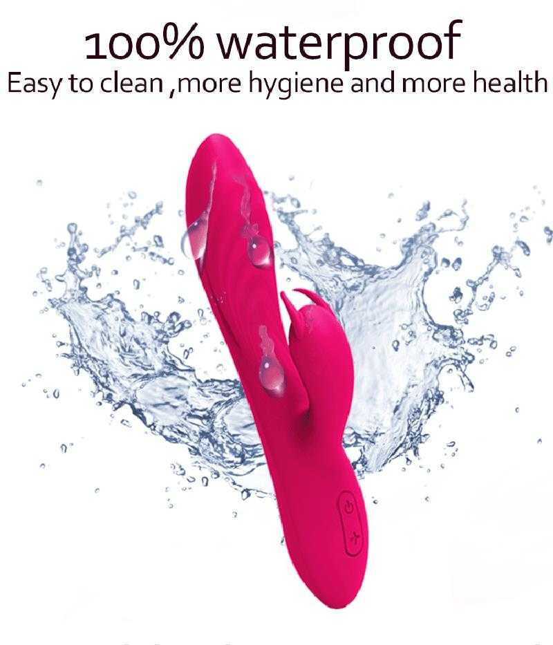 BuzzPinky 12 Mode Rabbit Vibrator Cerise BuzzPinky