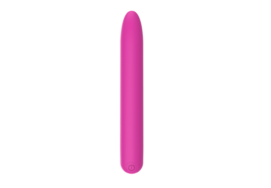 BuzzPinky 7 Inch USB Rechargeable 10 speed bullet Matte Pink BuzzPinky