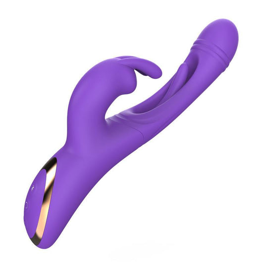 BuzzPinky Aurora Flapper: 3-in-1 Vibrator BuzzPinky