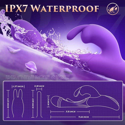 BuzzPinky Aurora Flapper: 3-in-1 Vibrator BuzzPinky