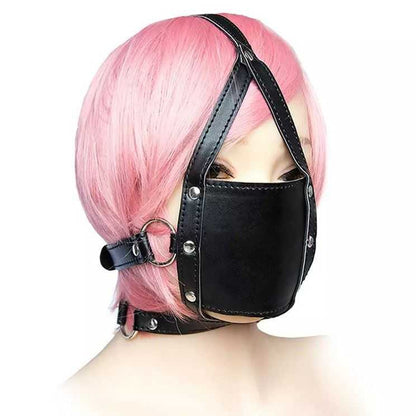 BuzzPinky Black Solid Sinner Gag 